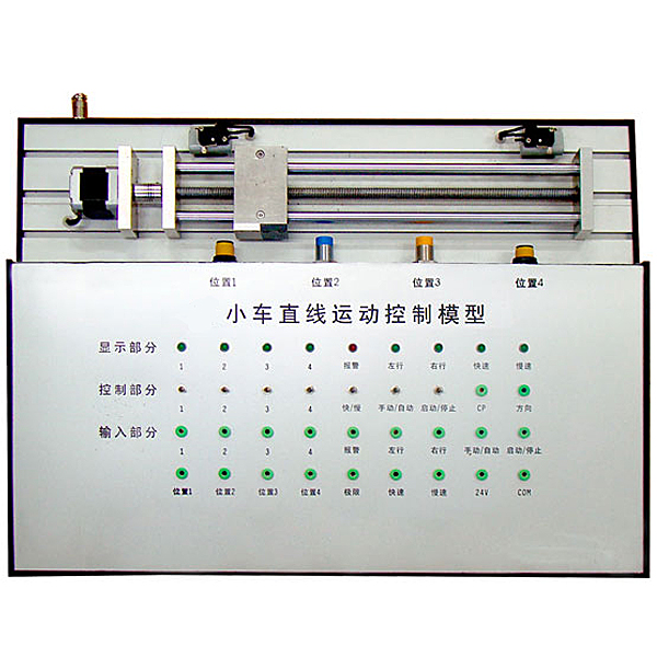 直线小车运动控制对象,直线运动PLC控制模型