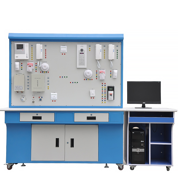 对讲及门禁系统实验台,可视门禁对讲实验台