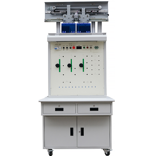 电梯门继电器控制实验台,电梯门电气基础实训台